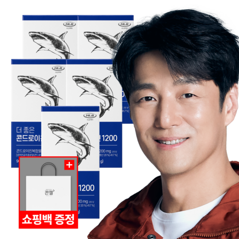 콴첼 더 좋은 콘드로이친 1200 5BOX/5개월, 60정, 5개 콘드로이친1200 효능