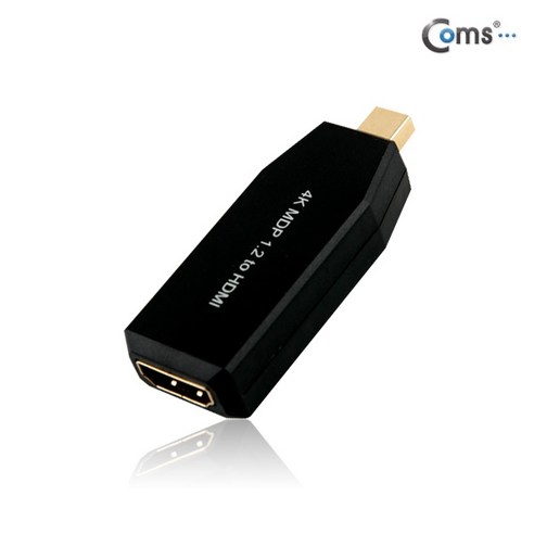 Coms [DM797] Coms 디스플레이 포트 컨버터 MDP to HDMI(V1.2/4k x 2k 지원), 본상품, 1개