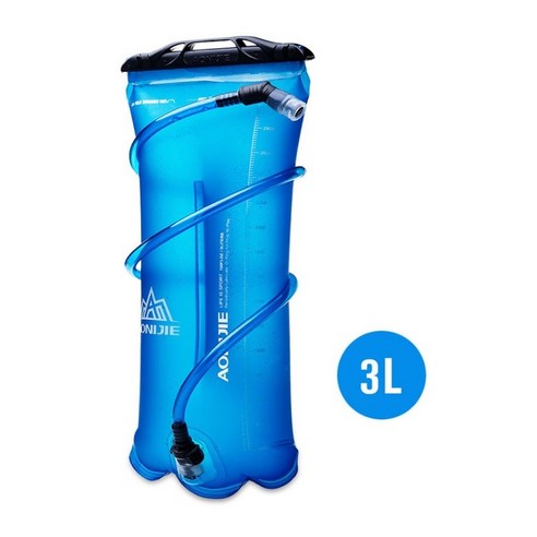 Aonijie SD16 소프트 저수지 물 방광 워터 백 수화 팩 마시는 러닝 사이클링, 3 L, 하나