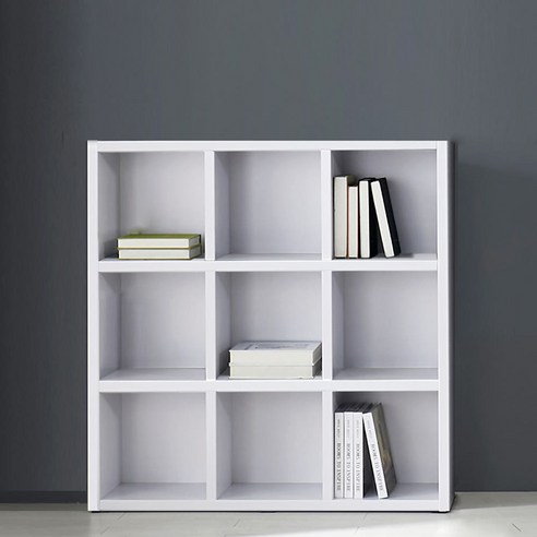 모던 3단 1200 낮은책장 화이트 리뷰