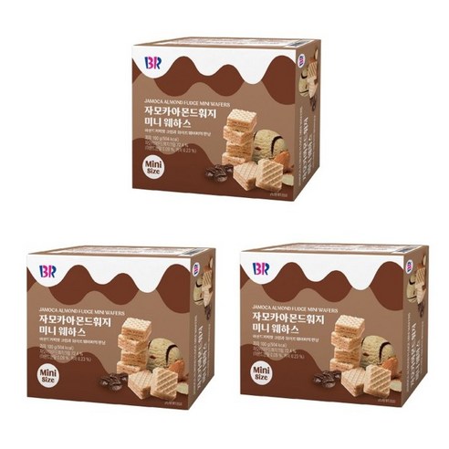배스킨라빈스 과즙워터 피치 요거트, 500ml, 12개 Best Top5 13 배스킨라빈스 자모카아몬드훠지 미니 웨하스, 3개, 100g