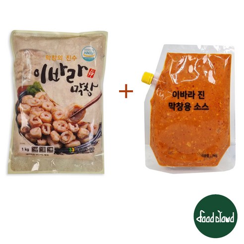 대구 달구벌 이바라 생막창 1kg+막창소스 1kg, 2개, 1kg