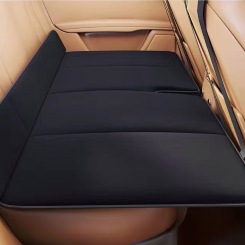 3단 접이식 평탄화 확장 차박 매트 SUV 뒷좌석 잠자리 매트리스, 블랙C