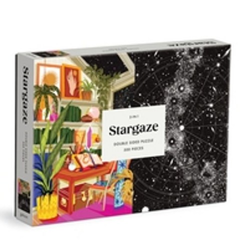 Stargaze 500 Piece Double Sided Puzzle, Galison, Stargaze 500 Piece Double Si.., Galison(저),Galison..