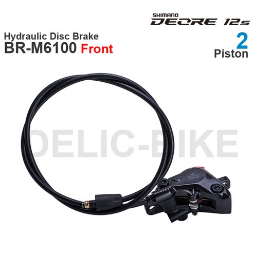 시마노 DEORE 유압 디스크 브레이크 BL-M6100 브레이크 레버 BR-M6100 또는 M6120 켈리퍼 부품, BR-M6100 Front900, CHINA