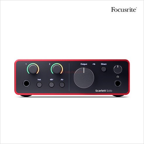 Focusrite Scarlett Solo 4th 오디오인터페이스 포커스라이트 스칼렛 솔로 4세대