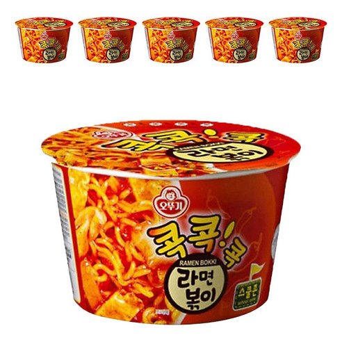오뚜기 콕콕콕 라면볶이 용기 120g