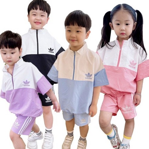 하이 반팔 아노락