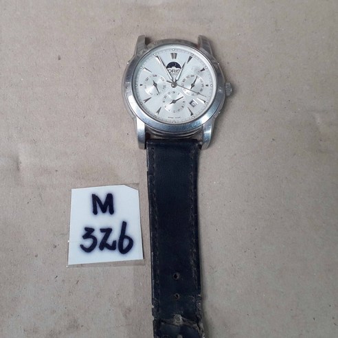 손목시계 ORIS 남성용 중고 M326, 1개