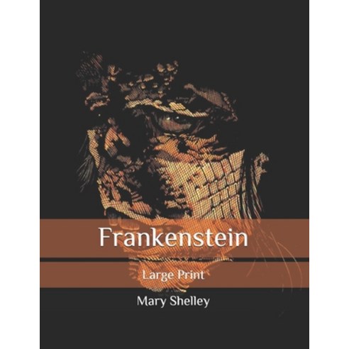 Frankenstein: Large Print Paperback, Independently Published, English, 9798680107379