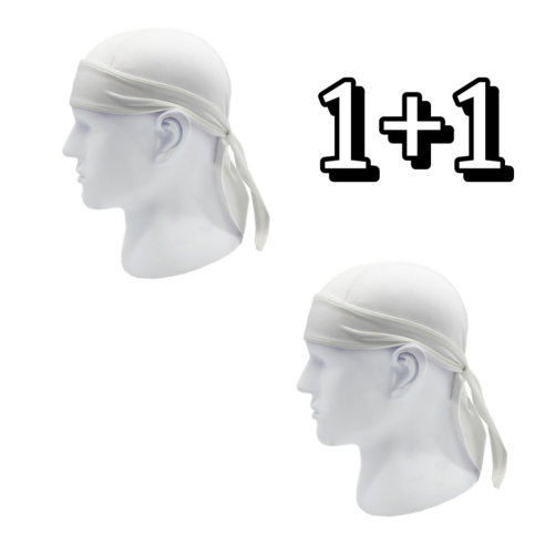 GF 메쉬 쿨두건 스포츠 레저 헤어두건 2개, 7. 화이트 2개