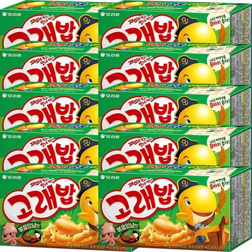 오리온 고래밥 46g x 10개