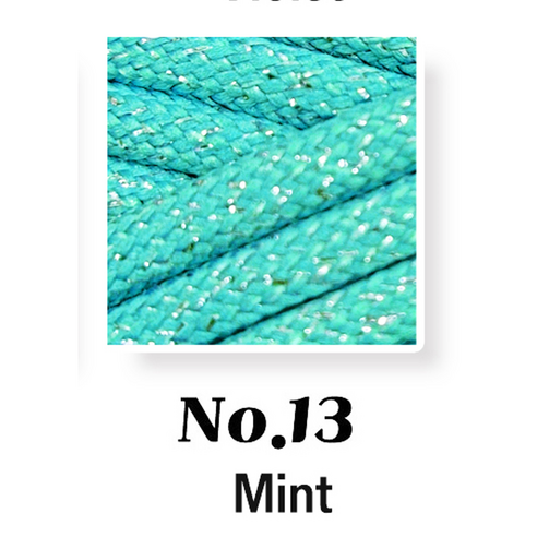 5.0mm 100yard 실버 글로시 대용량 촘촘 우동실 청키스트링 소프트 폴리에스터 우동끈 가벼운실 타래발송, 1개, No.13