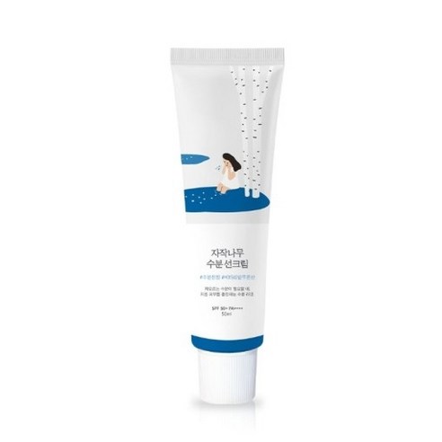 라운드랩 자작나무 수분 선크림 SPF50+ PA++++, 2개, 50ml 스킨케어 라운드랩 자작나무 수분 선크림 SPF50+ PA++++, 2개, 50ml 스킨케어