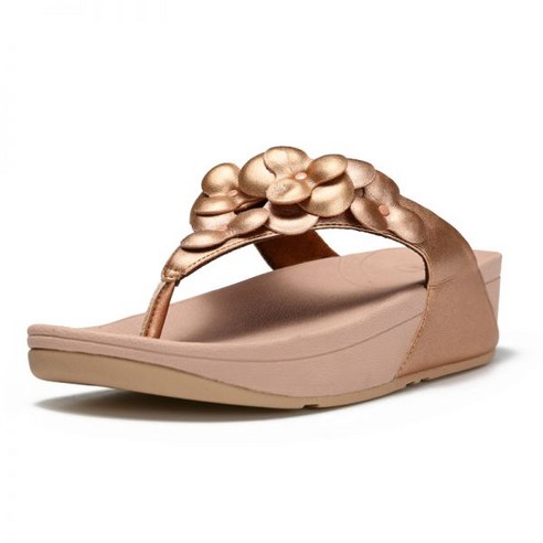 핏플랍 루루 우먼스 라벤더 레더 아이쿠션 크리스크로스 스트랩 샌들 버클 백스트랩