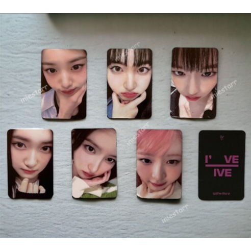 [국내 히트 상품] IVE아이브 포카 IVE SWITCH 장원영 안유진 LIZ REI LEESEO GAEU 아이브앨범, K