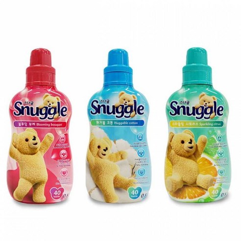 유니레버 스너글 섬유유연제 800ml 세탁 세제 유연제생활잡화 생활소품 생활용품세트 생활아이디어상품 생필품 섬유유연제 세탁세제 수납용품 조리기구 아이디어, 허거블코튼