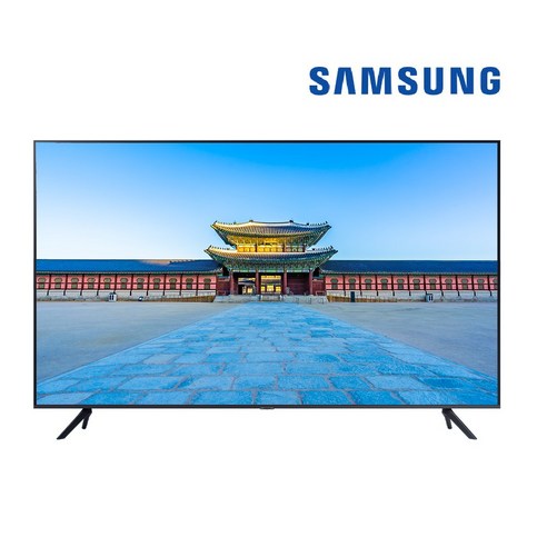 삼성전자 43인치 UHD 4K 비즈니스 TV HDR10 돌비 디지털 플러스 전국 무료설치 에너지 소비효율 1등급, 삼성물류무료설치, 1.스탠드, 65인치