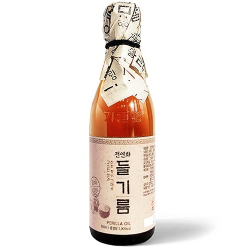 시장쏙 전연화 들기름, 350ml, 1개