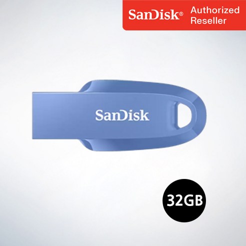 샌디스크 USB메모리 Ultra Curve 울트라 커브 USB 3.2 CZ550 32GB 네이비 블루, navy blue, 32기가