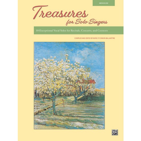 Treasures for Solo Singers Paperback, Alfred Music