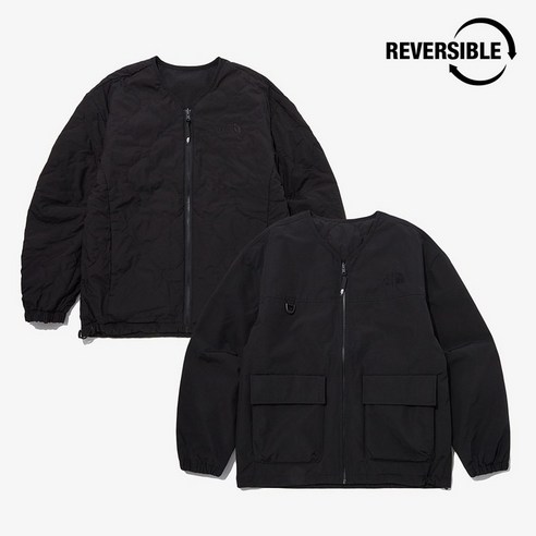 [국내정식매장] 노스페이스 패딩 The North Face NEILTON RVS HEAT CARDIGAN - BLACK