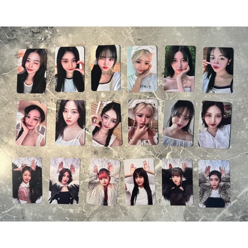 2025 아이브 포카 시즌 그리팅 얼빡 ive 포카 모음, 18G