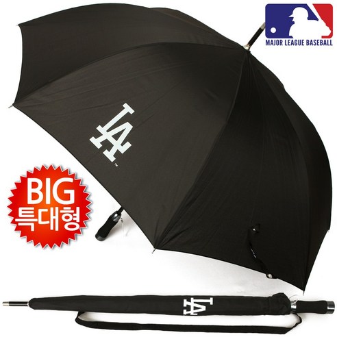 무크 네트 자동 접히는 우산 스타벅스우산 11 MLB 공인 대형 빅사이즈 자동 장우산 LA 엘에이 다저스 장우산(70x8K)
