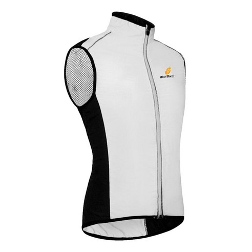 Unisex 반사 자전거 사이클링 Windproof 조끼 러닝 스포츠 코트