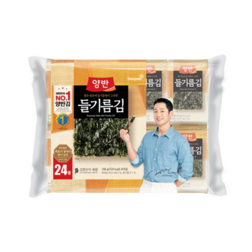 무디 동원 양반 들기름 도시락김 4.5g 24개