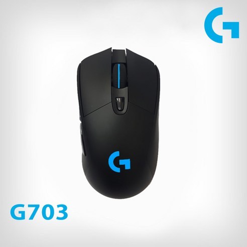 로지텍G 정품 G703 HERO 무선 마우스, 단일, G703 HERO 무선 게이밍