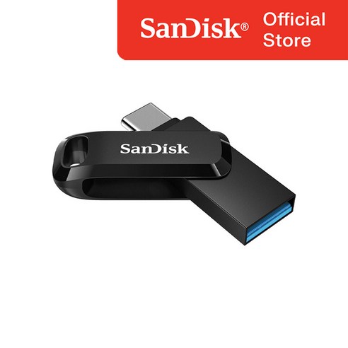 c타입usb 샌디스크 울트라 듀얼드라이브 고 USB Type C USB 메모리, 블랙