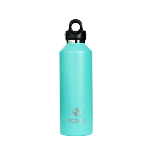 레보맥스v2 원터치 텀블러 대용량 보온보냉 REVOMAX 보온병, 32oz(950ml) 티파니그린