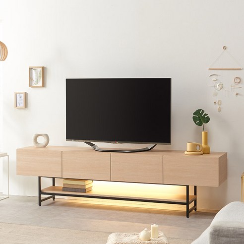 새로운 차원의 모던 리빙: 라벨라F 테이시 2000 LED TV거실장