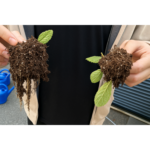 미생물삼총사로 시들시들한 식물을 싱싱하게 되살리고 풍성한 수확을 경험하세요!