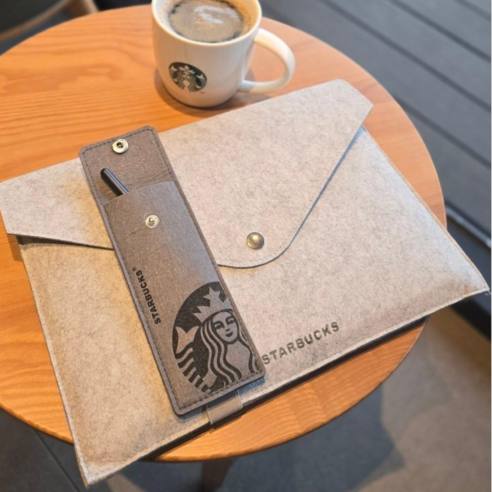 스벅 심플 아이패드 테블릿 PC 노트북 케이스 파우치 소개 스타벅스노트북파우치