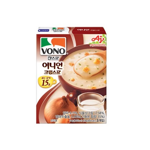 보노 어니언 크림스프 3p, 54g, 10개입