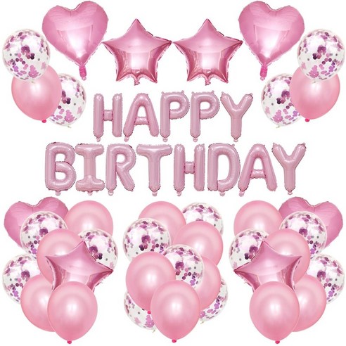 파티복닷컴 생일파티 풍선세트 PT069, 7번