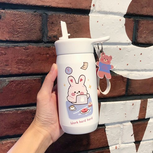 휴대용 보온 텀블러, 색깔4, 하나