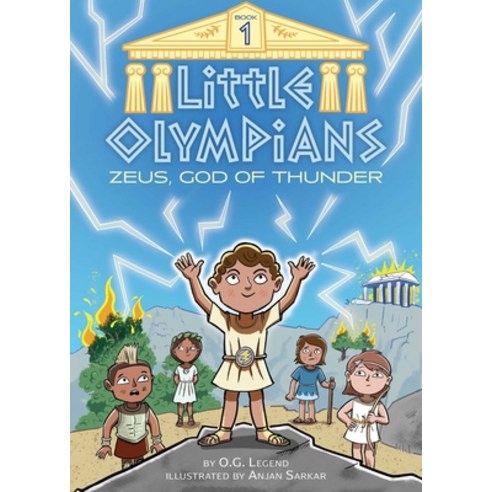 Little Olympians #1: Zeus God of Thunder Paperback, Little Bee Books, English, 9781499811490