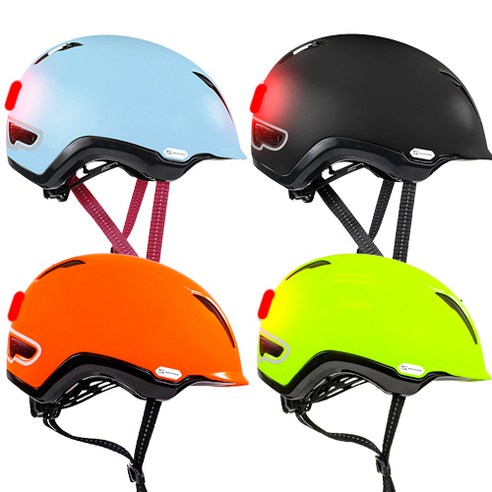 서파스 킬로와트 전기자전거 전동킥보드 자전거 어반 헬멧, 3. 유광 오렌지