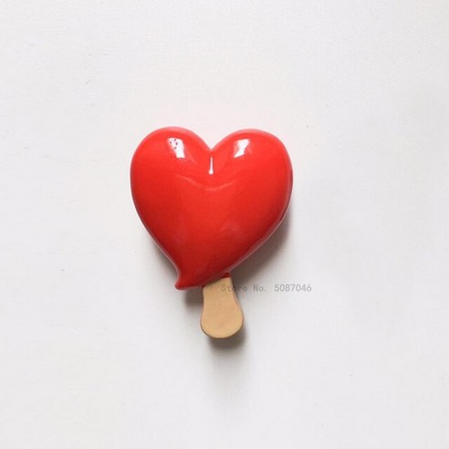 FREELIFE 냉장고 자석 세트 귀여운 3D JO-494, heart-569