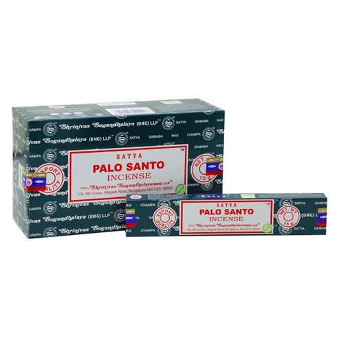 사티아 나그참파 인센스스틱 15g x 12p (BNG), 팔로산토