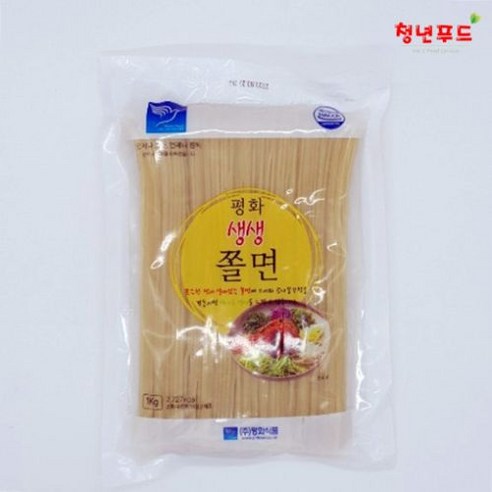 평화에프앤비 [청년푸드] 평화식품 생생쫄면 1kg, 3개