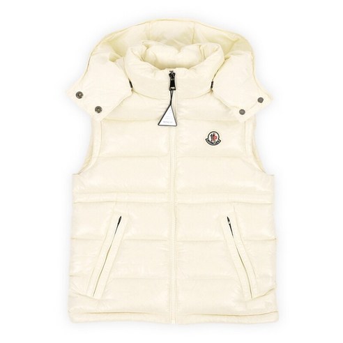 디몬트 24 F/W 몽클레어 키즈 ANIA 다운 후드 패딩 조끼(아이보리) 1A00081 68950 070 8 10A