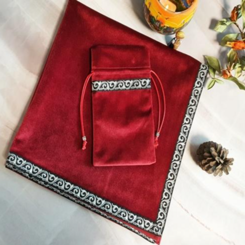 신비로운 기운을 담은 공간, NR 타로 논슬립 스프레드천으로 완성하다 타로스프레드천