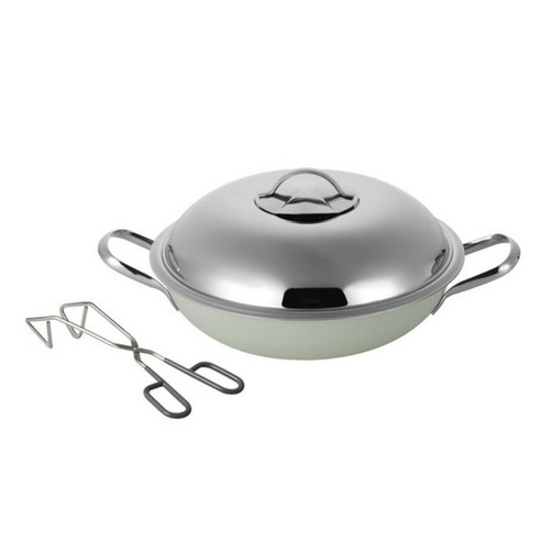 에델코첸 파티웍 28cm+요리집게 찜기 스텐 인덕션, 단품, 1개