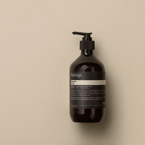 이솝 샴푸로 특별한 헤어 케어 경험을 즐기세요