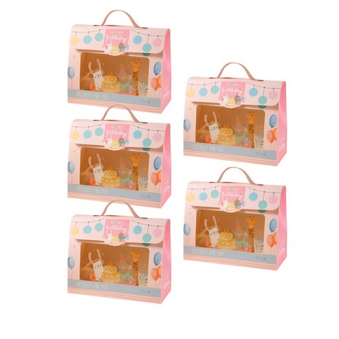 생일선물박스, 핑크5pcs