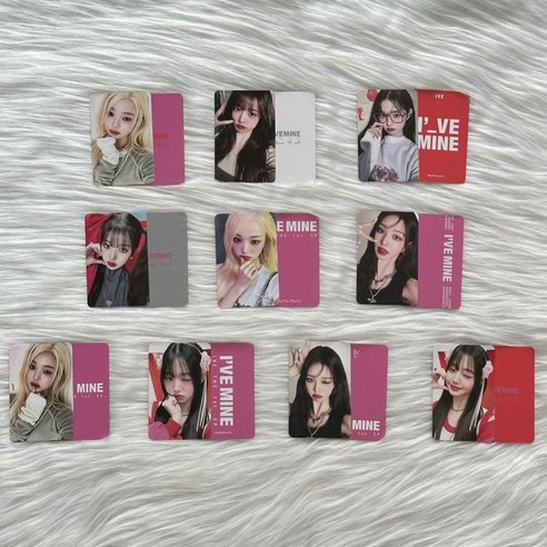 IVE 아이브 장원영 미니1집 Switch 스위치 포카 굿즈 스페셜 포토카드 10장, C